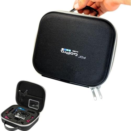 EVA Portable Handbag waterproof Sports Protective Action Camera Bag for GoPro Hero 9 8 7 6 5 4 3 SJCAM SJ4 SJ6 SJ8 Camera