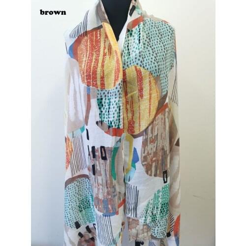 2021 Women Ombre Printed Pattern Printed Pattern Scarf 4Colors 10pcs/lot