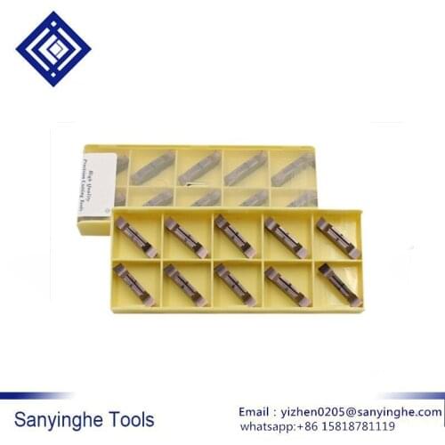Free shipping high quality 10pcs/lots MGGN150/300/200R-8 cnc carbide turning inserts CNC grooving blade