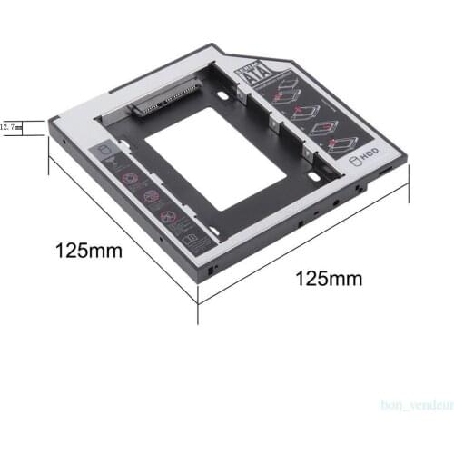 12.7mm SATA HDD SSD Hard Drive Disk Caddy/Bracket for ASUS X73T X73TA X73TK X750JN X750LA X750LB X750LN X751LA X751LAV X751LB