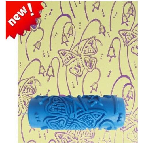 A+++ quality Rubber roller fit to 5" (5 inch) decoration machine for decorative Wall texture Rubber Paint Roller(081Y)