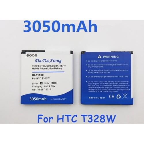 3050mAh BL11100 BG58100 BG86100 Battery for HTC Desire V/VC/VT T328w T328d T328t Sensation XE Z710E G14 G17 EVO 3D X515d X515m