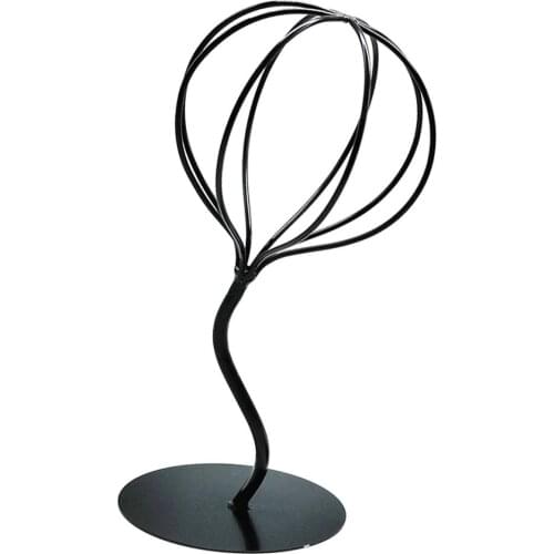 Freestanding Metal Wire Ball Hat Stand/ Hat Rack / Wig Holder Storage Display Stand