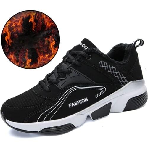 Brand Mens Snow Boots Mens Ankle Boots Work Boots Outdoor Mens Warm Boots Sneakers Waterproof Original Platform Men Sneakers