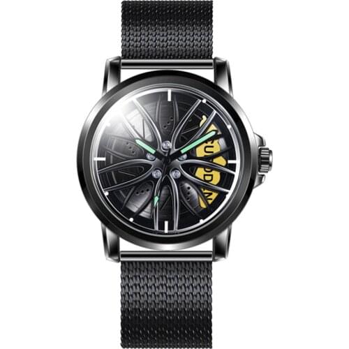 CURDDEN Men Brand Watch Fashion Stainless Steel Band Tires Creativity Hip Hop Sports Designer Watches Montres de Marque de Luxe