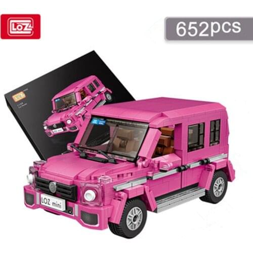 LOZ Mini Blocks Technic Car Model Bricks Building Blocks Creator Plastic Assembly Toys for Children Educational Gifts DIY 1129