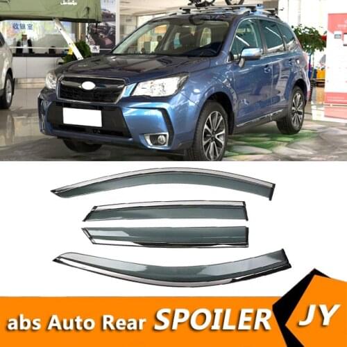 For Subaru Forester 2016 Window Visor Vent Shades Sun Rain Deflector Guard For Subaru Forester Auto Accessories 4PCS/SET