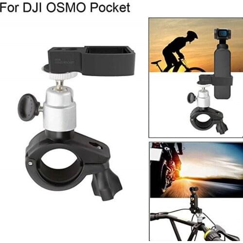 Durable Use Gimbal Stabilizer Bike Bicycle Mount Holder Bike Bracket Clamp Stander Clip for Motion DJI OSMO Pocket Accessories