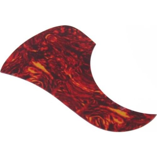 Shape Shell Guitar Pickguard Fits For 41'' Folk Guitar Flamboyant Color