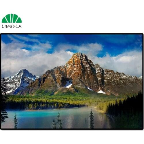 LINGULA Landscape Mountain Water Modern Nature Posters and Prints Canvas Painting Wall Pictures for Living Room Decoration