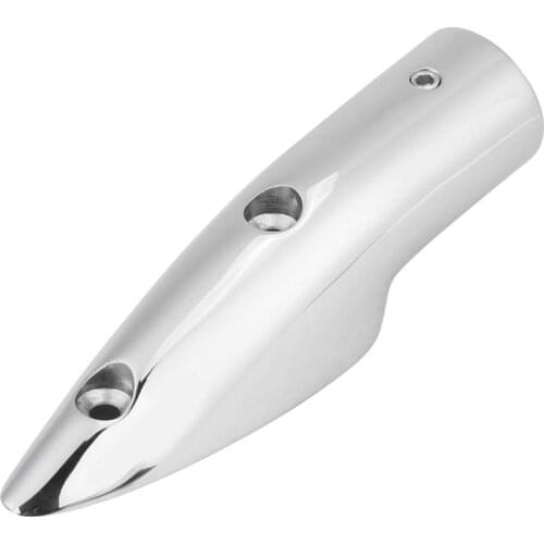 2Pcs Marine Tube Pipe Base Stainless Steel Boat Railing Rails Pipe Base Yacht Handrail Pipe Base 22mm