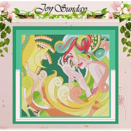 Beauty Temptation (1) Patterns Counted Cross Stitch Diy 11 14CT Cross Stitch Set Chinese Cross-Stitch Kit Embroidery Needlework