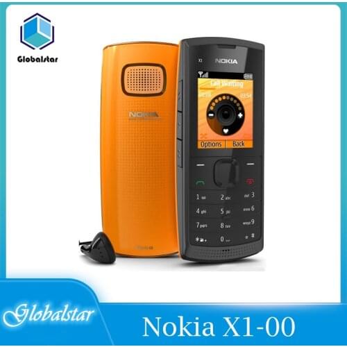 Nokia X1-00 Refurbished Original X1-00 mobile phones GSM bar cellphones one year warranty refurbished