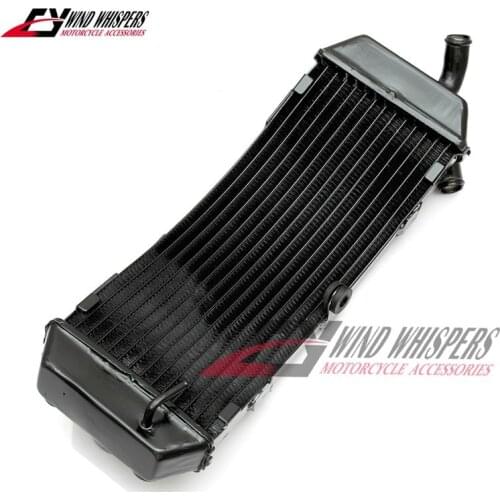 Motorcycle aluminum Cooling Replacement Water Tank Radiator Cooler For Yamaha XP500 TMAX T-MAX 500 2004-2007
