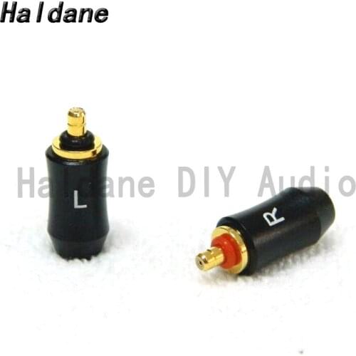 Haldane Pair Headphone Pin DIY Adapter Plug For UE6 Live Lighting SUPERBAX IPX Headset Connector Audio Jack