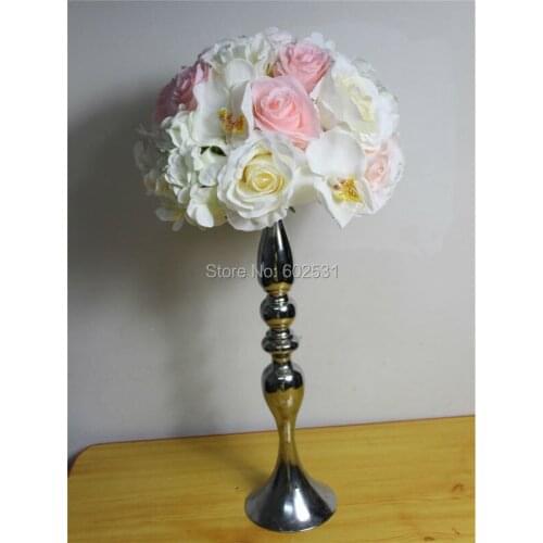 SPR mix color style 2016 style 10pcs/lot wedding road lead artificial wedding table flower center flower ball decoration