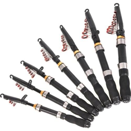 NEW Telescopic Fishing Rod Carbon Fiber Fishing Pole Portable Lure-Spinning Ultralight Ultra Firm Outdoor Freshwater Fishing Rod
