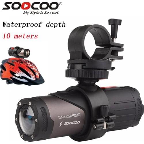 1 Pcs Outdoor SOOCOO S20W Outdoor Waterproof WiFi Full HD 1080P Action Camera 170° Lens Sports Camera