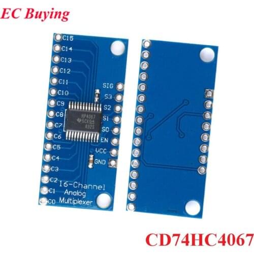 CD74HC4067 74HC4067 16-Channel ADC Analog Digital Multiplexer High-speed Breakout Board Module For Arduino