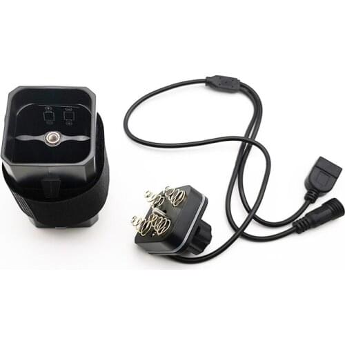 4S 6S 18650 Battery Box Mobile Power Box Removable Rechargeable Treasure Bicycle Lights 7.4V/8.4v Battery Pack