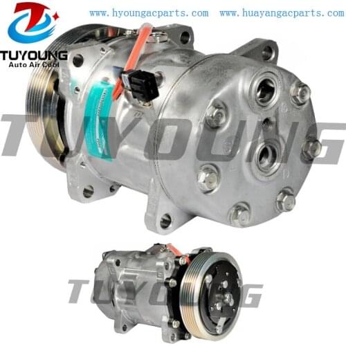 SD7H15 Car a/c Compressor for-Volkswagen Transporter 2D0820805B 128mm 6pk 12V