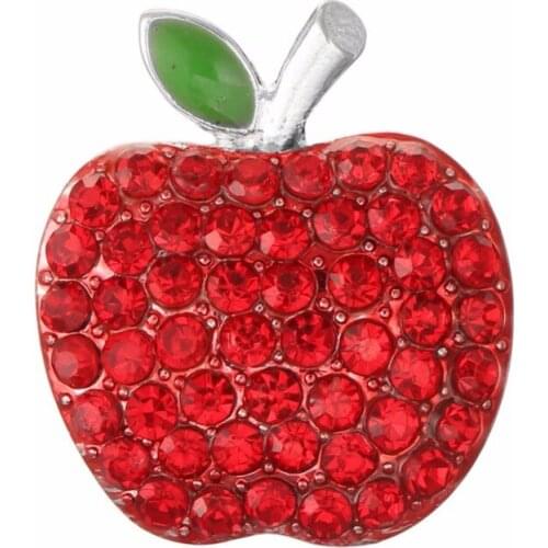 Free shipping rhinestone button Wedding accessories 27mm for DIY Invitation fruit crafts 50PCS/lot (BTN-5486)