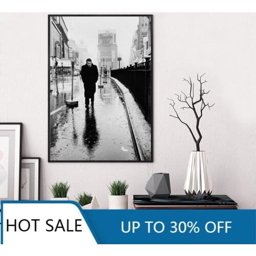 Black and White 1955 Vintage Photography Wall Art Canvas Painting Posters Prints Classic Movie Actor For Modern Home Decoration