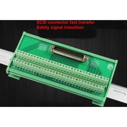 DB62P Male Female Terminal Block 62 Pin Double Layer Adapter D-SUB62 Relay Terminal Block Double Terminal