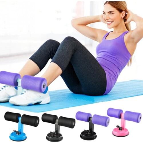 Sit Up Bars Stand Abdominal Core Fitness Equipment Strength Home Gym Self-Suction Situp Assist Bar Stand Muscle Trainer