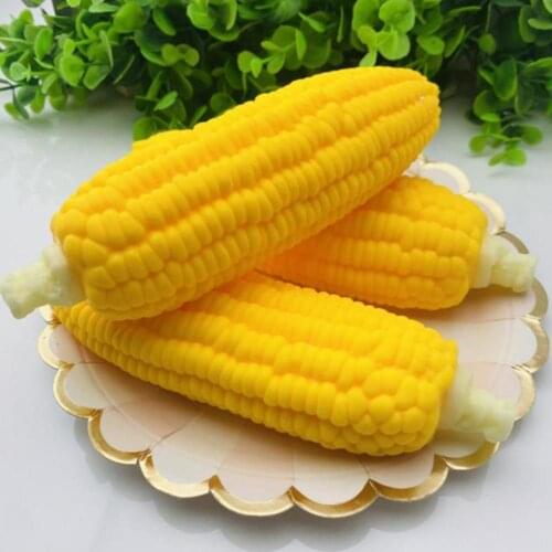 Stress Reliever Toy Venting Stretchable Decorative Props Kids Adult Fruit Corn Decompression Toys Quick Recovery Relaxing Bauble