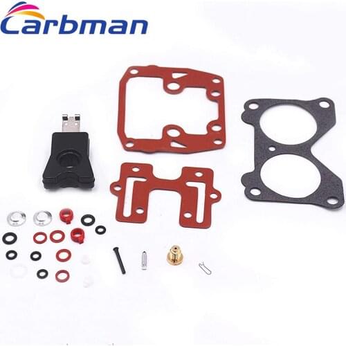 Carbman Carburetor Repair Kit For Johnson/Evinrude/OMC New OE# 0439076 439076 Motorcycl Accessories