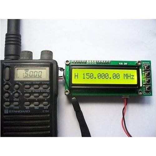 NEW 1PC 0.1-1100MHz 1.1GHz Frequency Counter Tester Measurement F Ham Radio PLJ-1601-C
