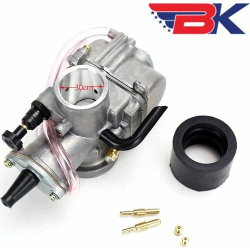 OKO KOSO 30mm FLATSLIDE POWER JET Carb 125 250cc PWK Moped Scooter Pit Bike