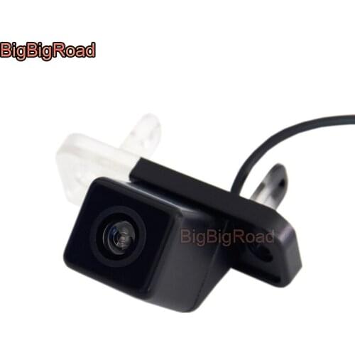 BigBigRoad Car Rear View Parking CCD Camera For Mercedes Benz C E CLS Class S203 S211 C219 CLS550 CLS300 CLS320 Night Vision