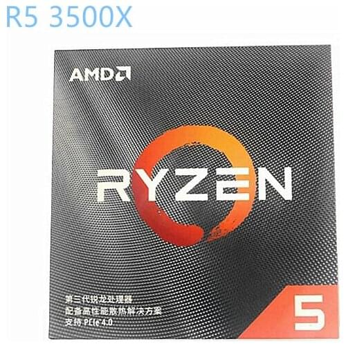 AMD RYZEN R5 3500X CPU Processor 6 Core 6 Thread With Radiator Game Powerful Performance MAXIMUN Frequency 4.1GHz