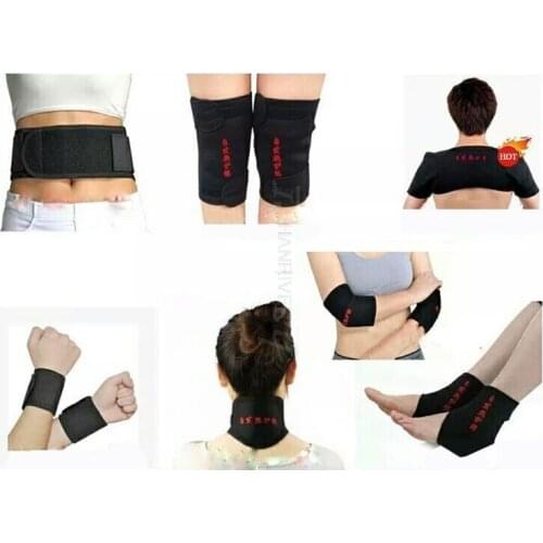 11pcs/set Self-heating Tourmaline Belt Magnetic Therapy Neck Shoulder Posture Correcter Knee Support Brace Massager Products