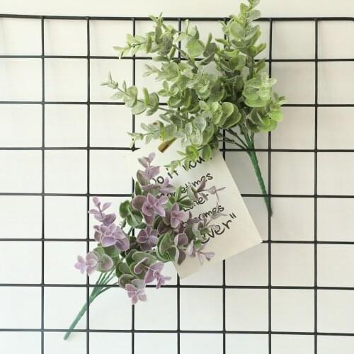 30CM Single Artificial Silk Lysimachia Christinae Hance Eucalyptus Plant Grass For DIY Flower Bouquet Home Wedding Decoration