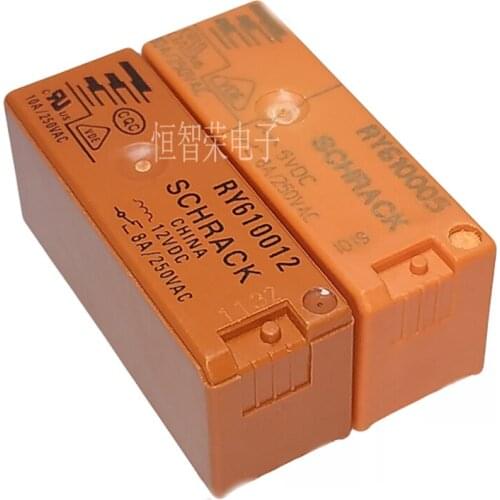 2PCS/lot Relay RY610024 RY610012 RY610005 RY611012 RY210012 8A 5PIN Open and close