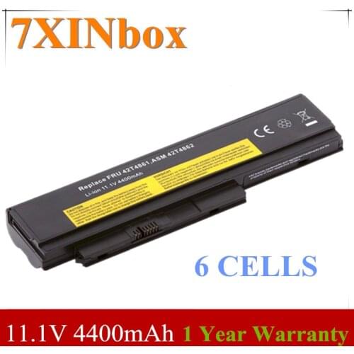 7XINbox 11.1V 4400mAh Laptop Battery 0A36281 0A36282 For Lenovo ThinkPad X230 X230i 42T4863 42Y4834 0A36283 45N1023 45N1022