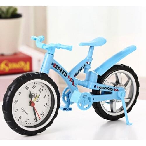LY1180 large bicycle alarm clock, creative modeling, dynamic desktop ornaments, childrens alarm clock, interesting students
