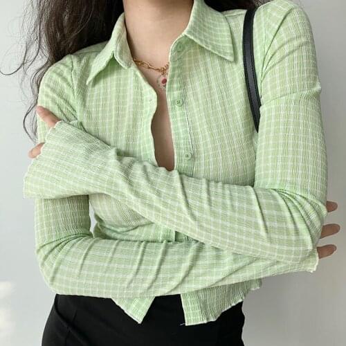 KDFWEOIF Women's Plaid Shirts