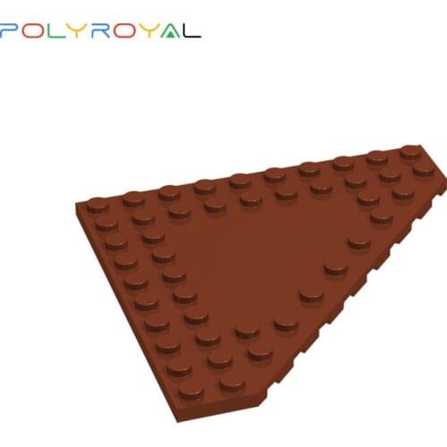 Building Blocks Technicalalal DIY 10x10 Wedge plate 1 PCS MOC Creativity Educational toy for children birthday gift 92584