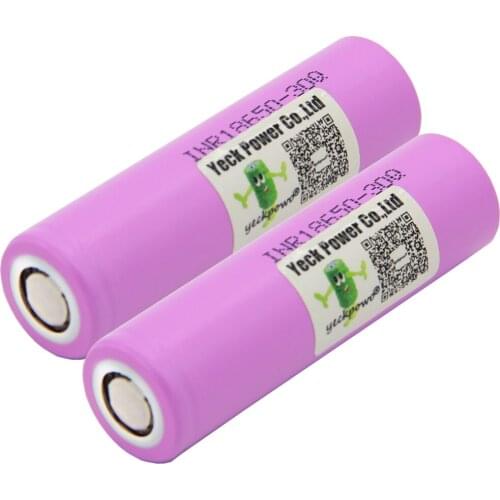 Rechargeable li-ion battery INR18650 30Q ion batteries lithium rechargeable 30A 10C high drain 3000mah 3.7V / 18650 charger