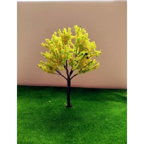 Building model material model mini fake trees railway road model tree military layout planning