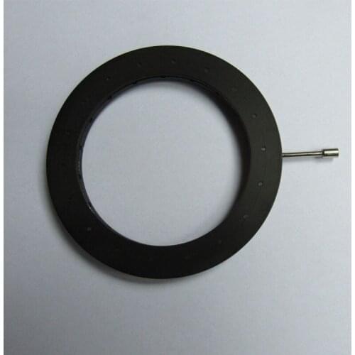 4-60mm Metal Zoom Optical Amplifying Iris Diaphragm Aperture Condenser 18 Blades for Digital Camera Microscope Adapter