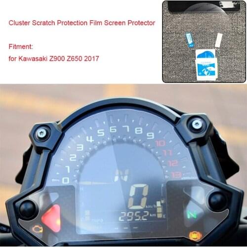 MTCLUB For Kawasaki Z900 Z650 2017 Dashboard Instrument Speedometer Cluster Scratch Protection Film Screen Protector Brand New