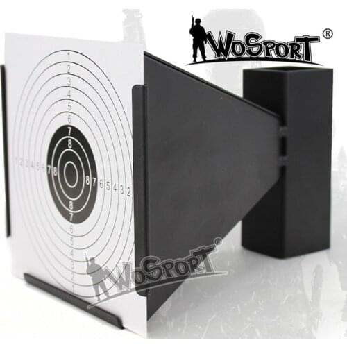 Durable BB Metal Shooting Target For Outdoor and Indoor Airsoft Hunting Training