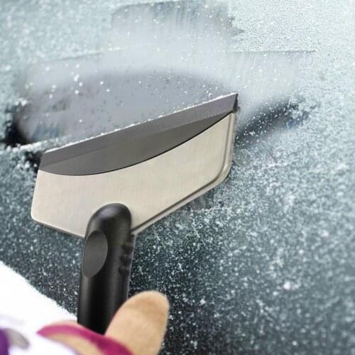 Car Glass Snow Scraper Car Windscreen Ice Snow Frost Snow Winter Car Scaper Tool Accessories Wash Removal Clean Shovel Remo M8C3