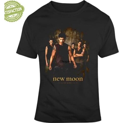 Twilight New Moon Team Jacob Wolf Pack Movie T Shirt ID018