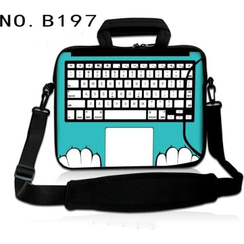 Keyboard Laptop Bag 13.3/14.1/15.6 Notebook Shoulder Bag Laptop Messenger Macbook Air Pro Sleeve Computer Handbag Travel Bag
